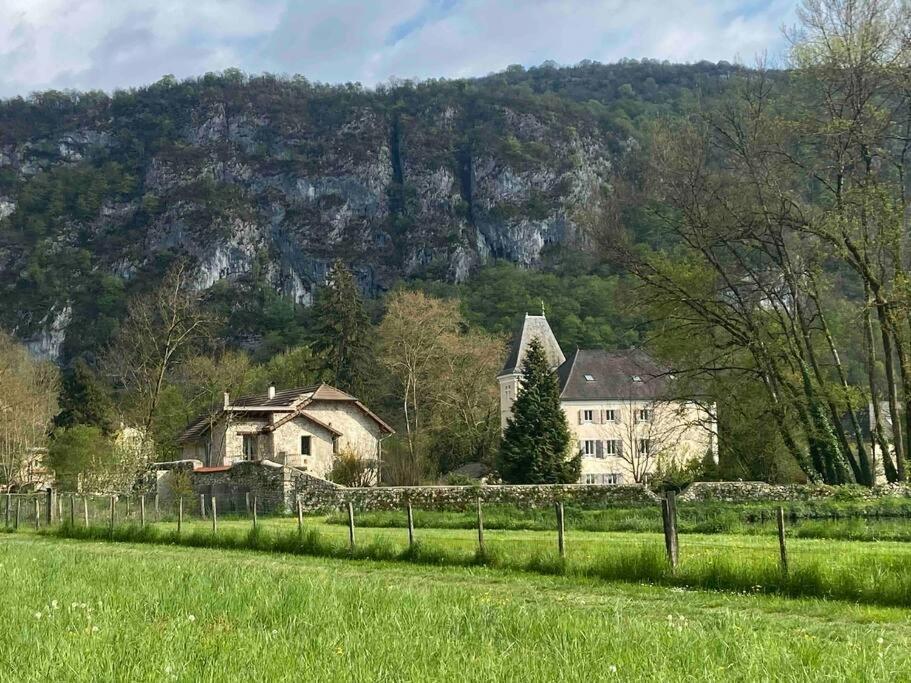 Au Chateau Saint Blaise Virignin Exterior foto